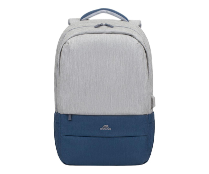 Torba do laptopów RIVACASE Prater 7567 17,3" Szaro-niebieski